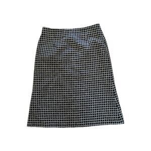 Wanko Japan Women Classic Academia Heritage Wool Blend Midi Skirt Size 38 M